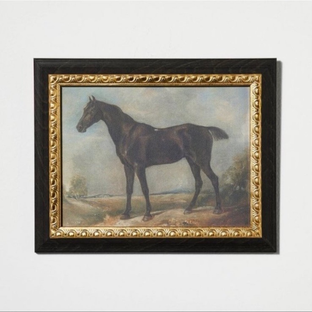 8x10 Stallion on Canvas Board Studio McGee New Release